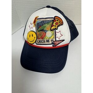 Catch Me At Top Golf Youth One Size Adjustable Mesh Snapback Hat Cap Trucker